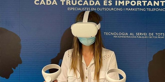CatServeis SXXI, contact center pionero en el uso de la realidad virtual inmersiva para mejorar la salud mental de sus trabajadores